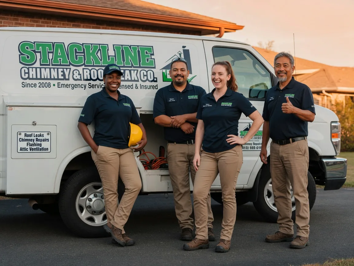 Chimney flashing repair company in Stuarts Draft, VA